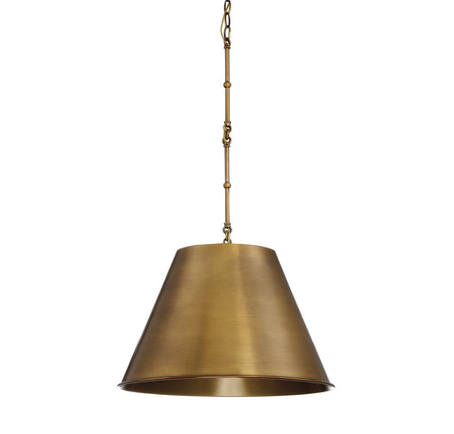Savoy House - 7-131-1-322 - One Light Pendant - Alden - Warm Brass